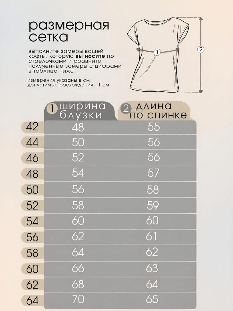 Блуза "Base"_О17/оливковый горох